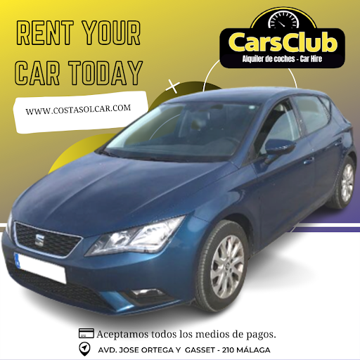 Cars Club Alquiler de Coches baratos Málaga - Car hire Málaga